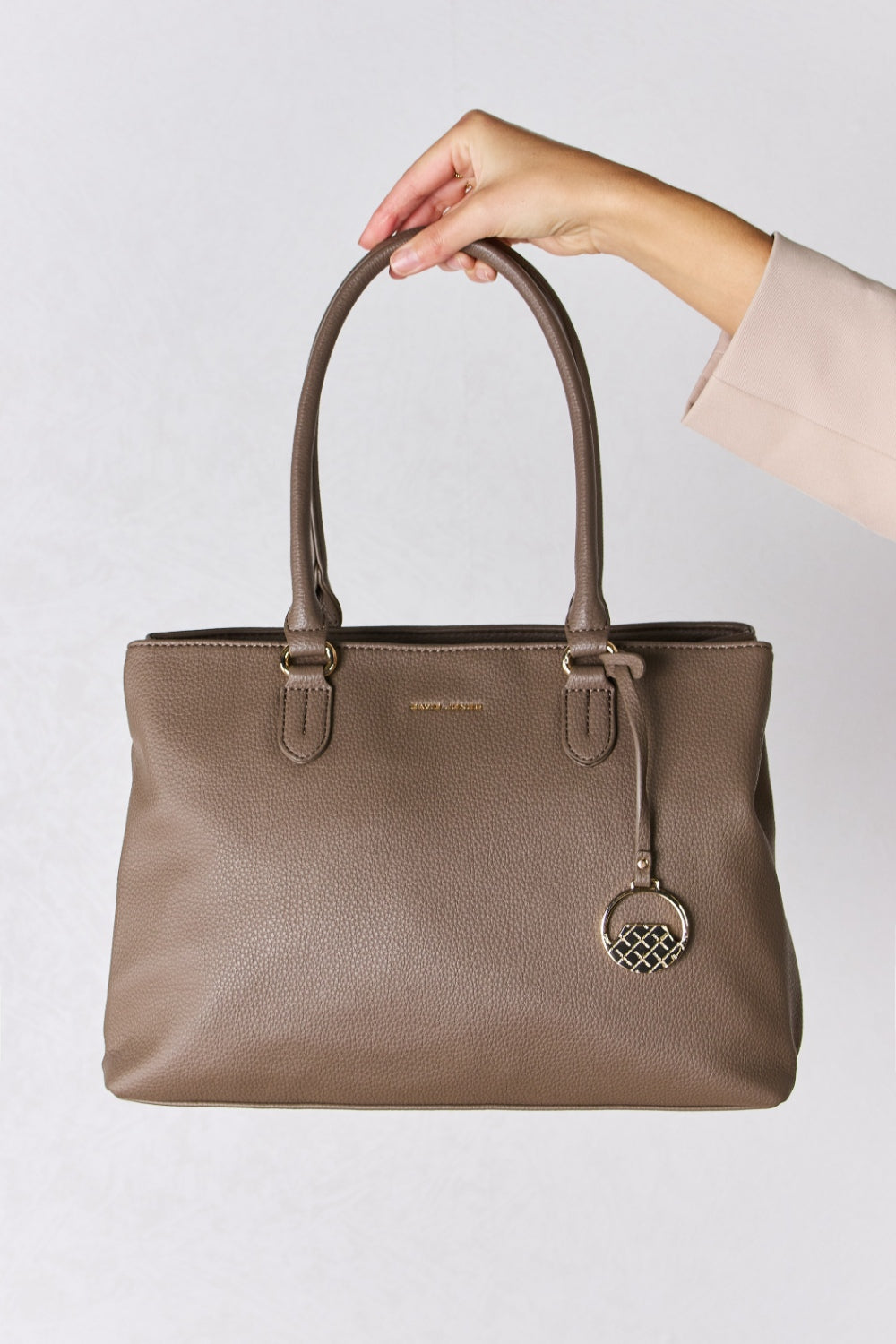 Nia Structured Leather Handbag