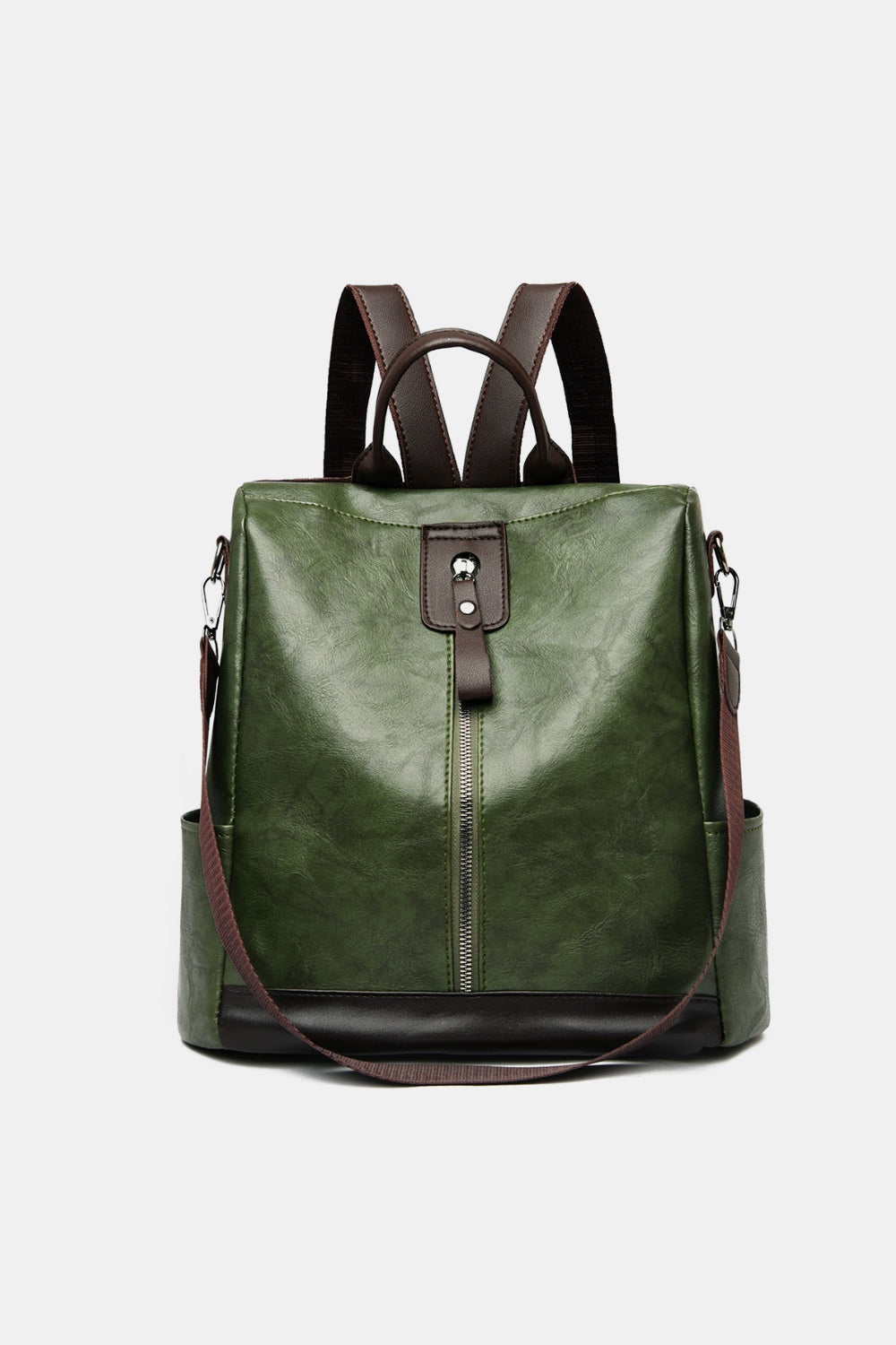 Rustic Leather Backpack