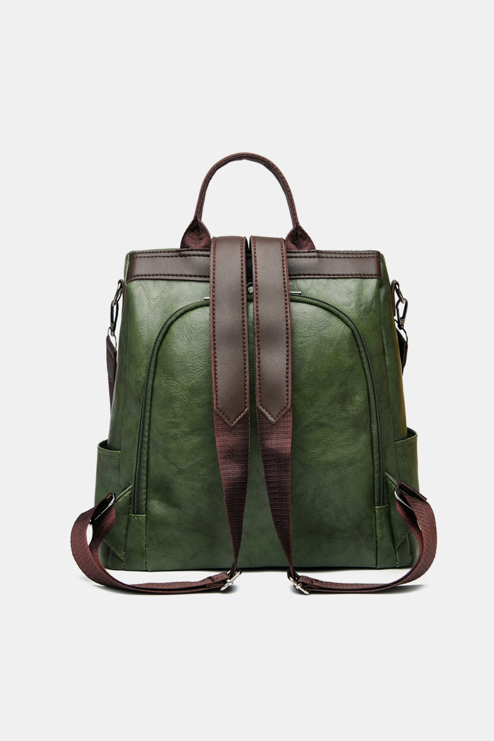 Rustic Leather Backpack