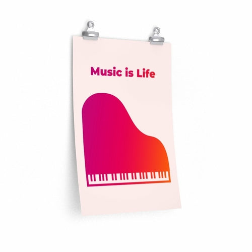 "Music is Life" Poster