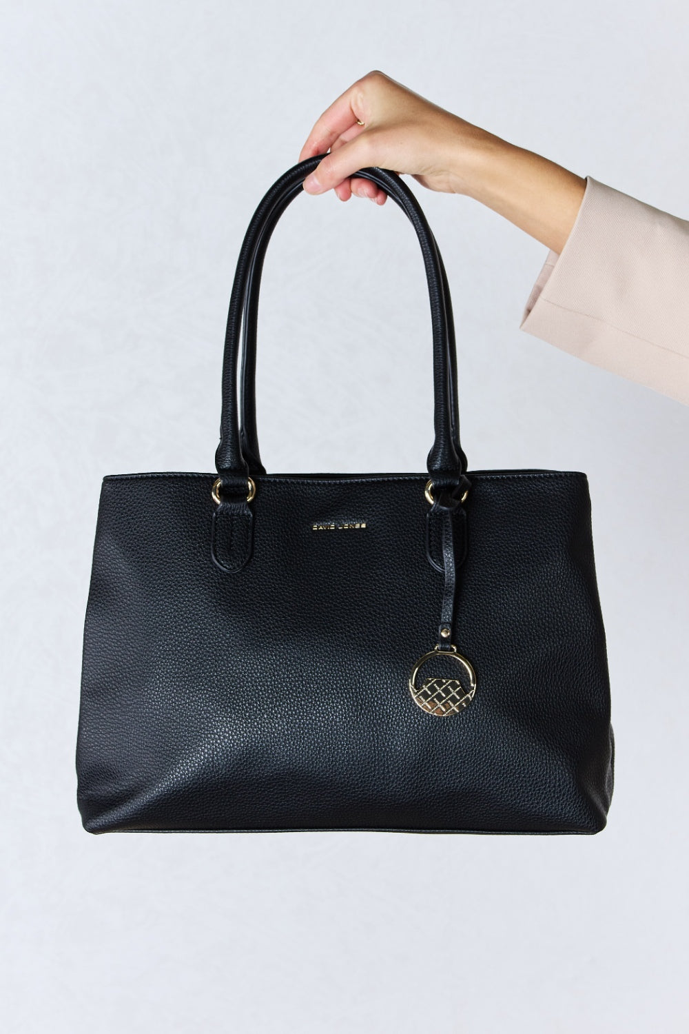 Nia Structured Leather Handbag