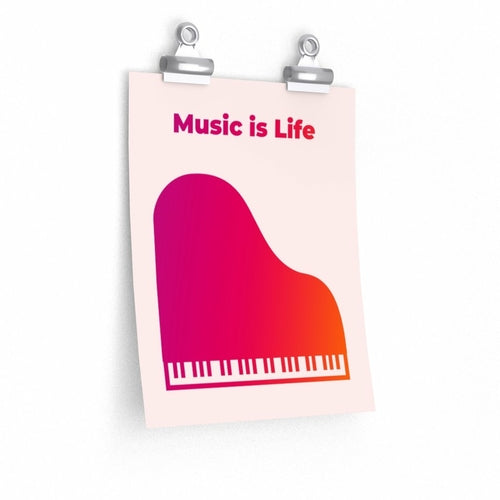 "Music is Life" Poster