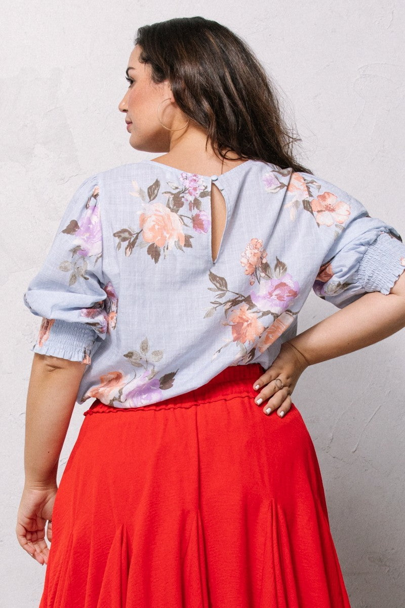 Floral Woven Blouse