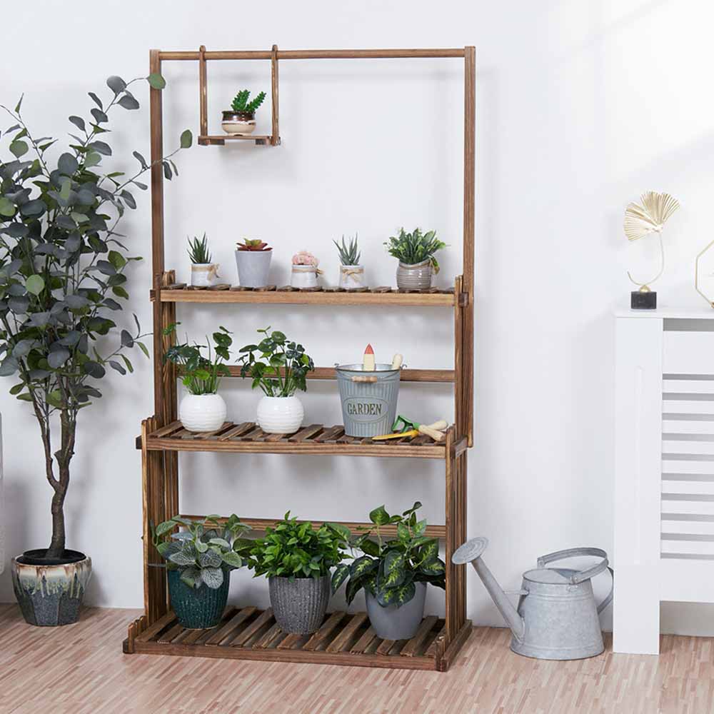 3 Tier Wooden Plant Stand