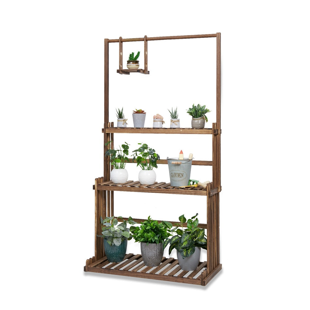 3 Tier Wooden Plant Stand