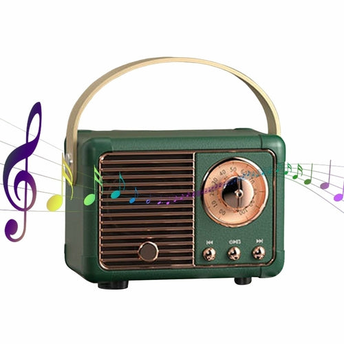 Bluetooth Retro Speaker with Radio