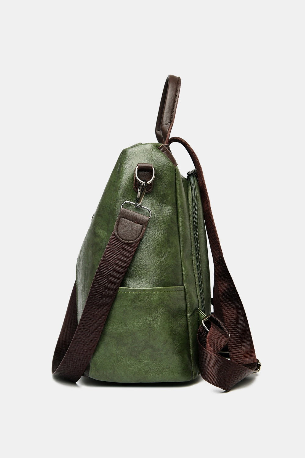 Rustic Leather Backpack