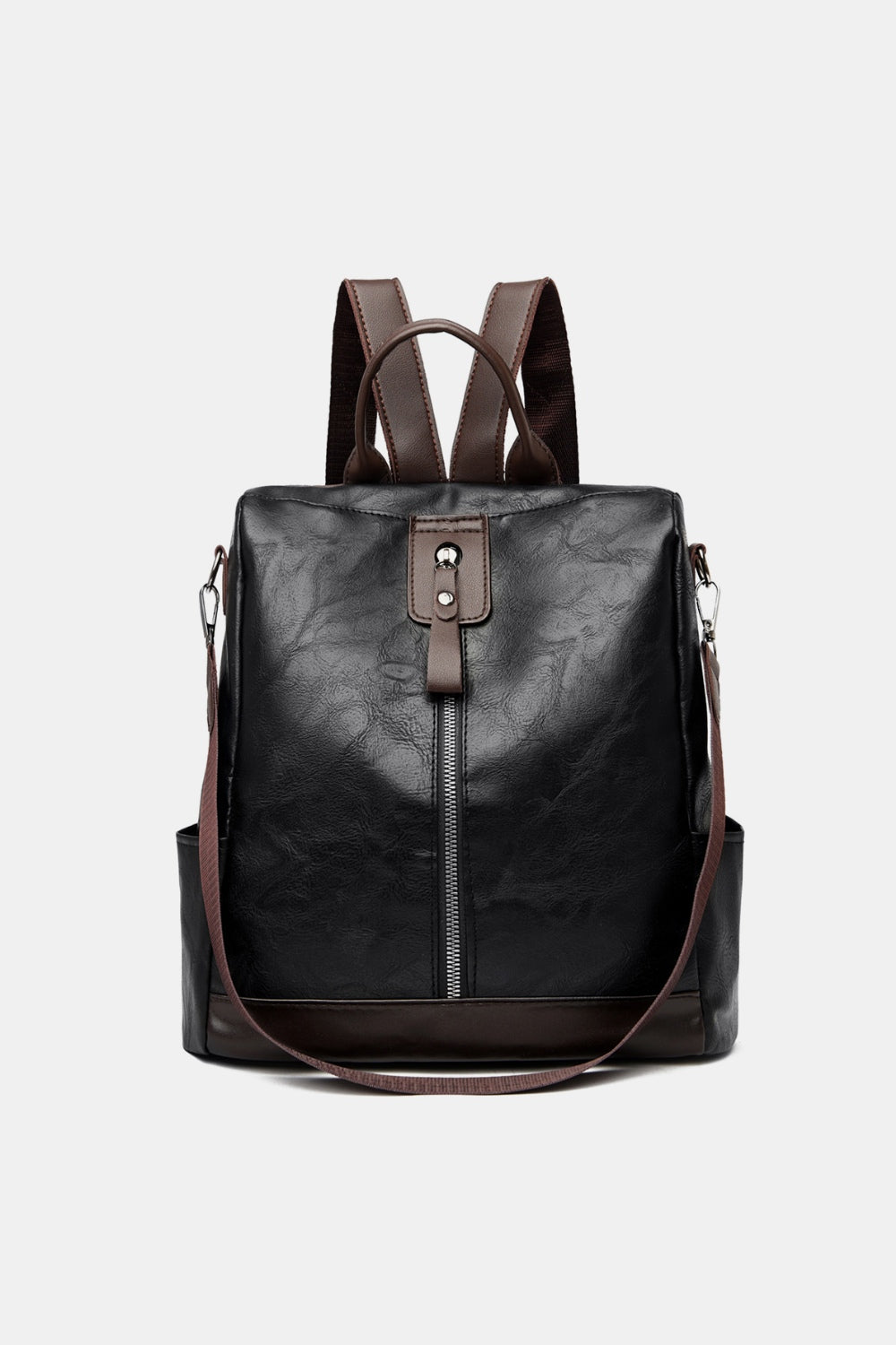 Rustic Leather Backpack