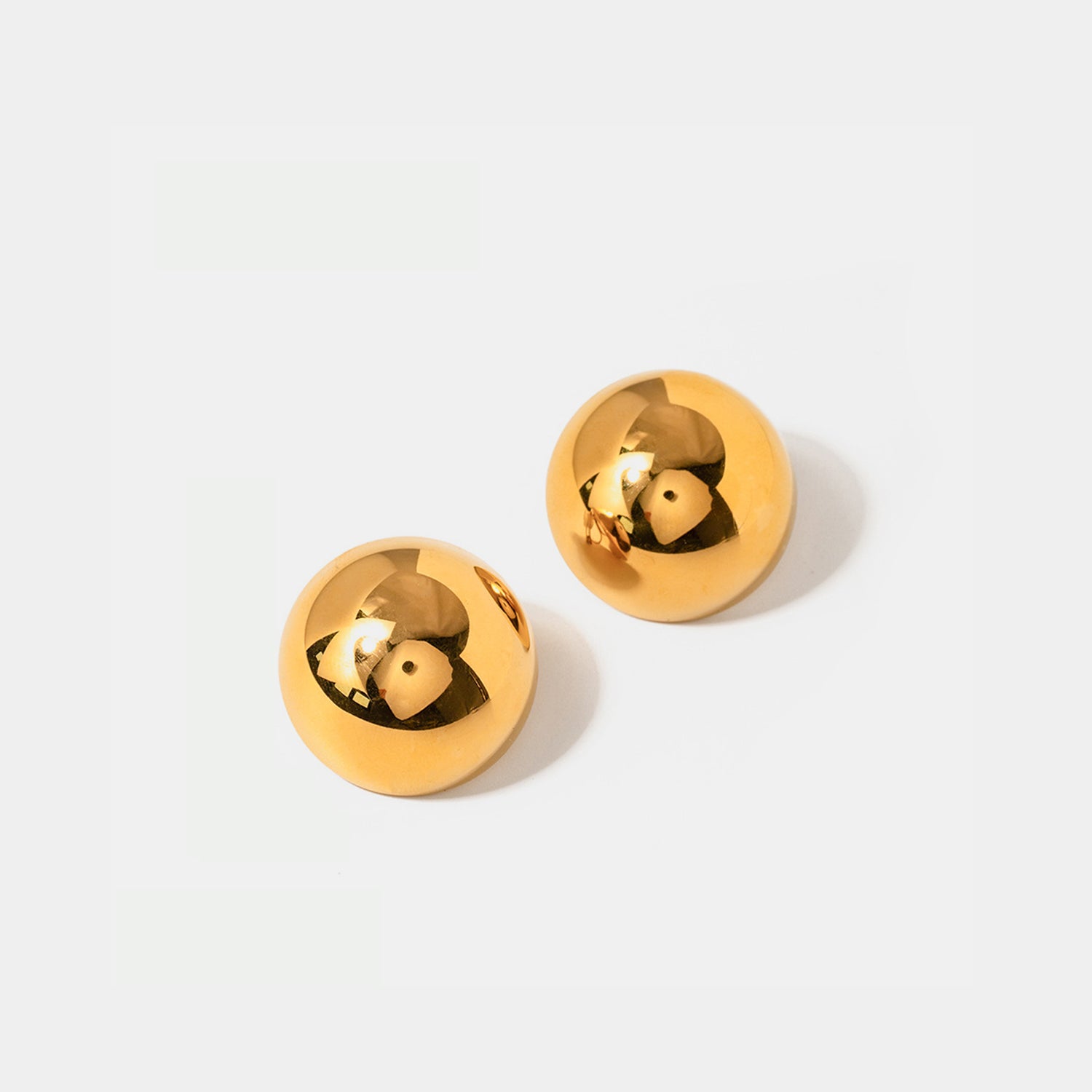 Hemisphere Clip On Earrings