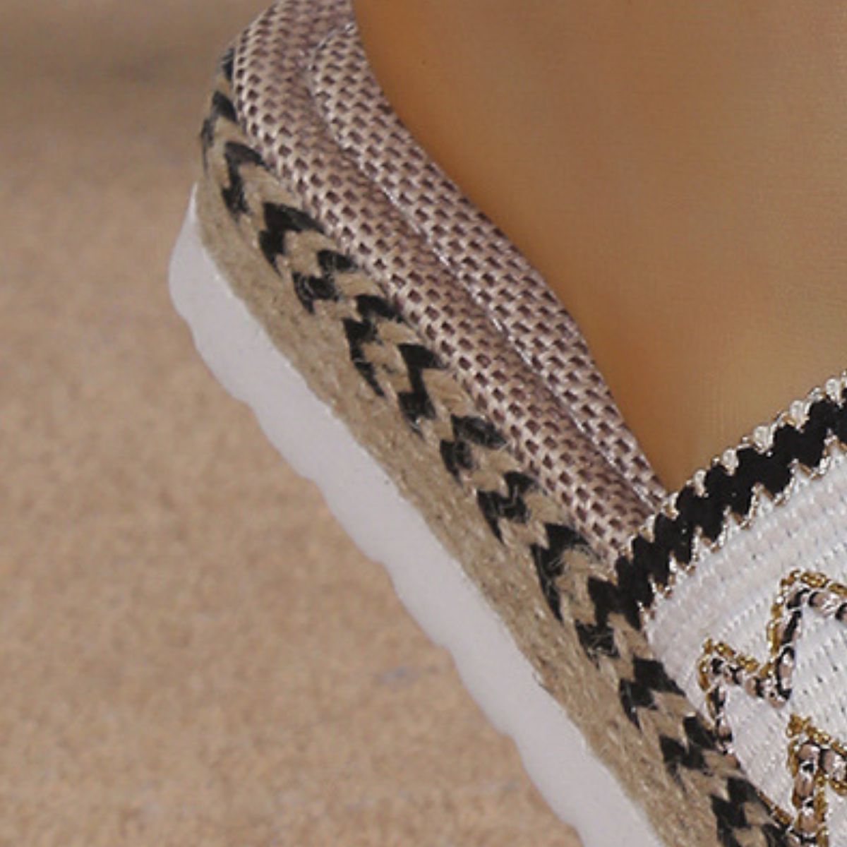 Tribal Platform Sandals