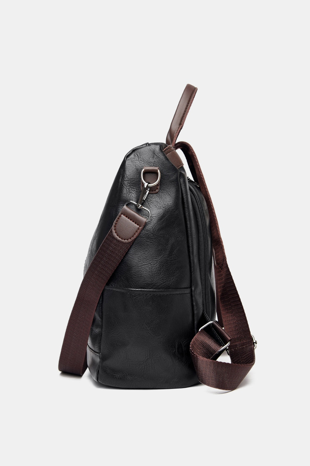 Rustic Leather Backpack