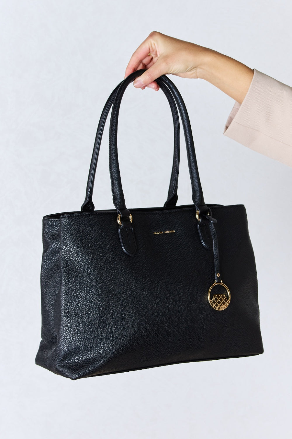 Nia Structured Leather Handbag