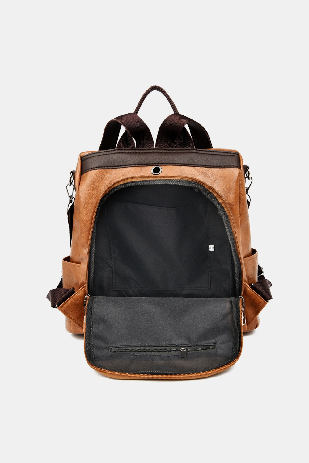 Rustic Leather Backpack