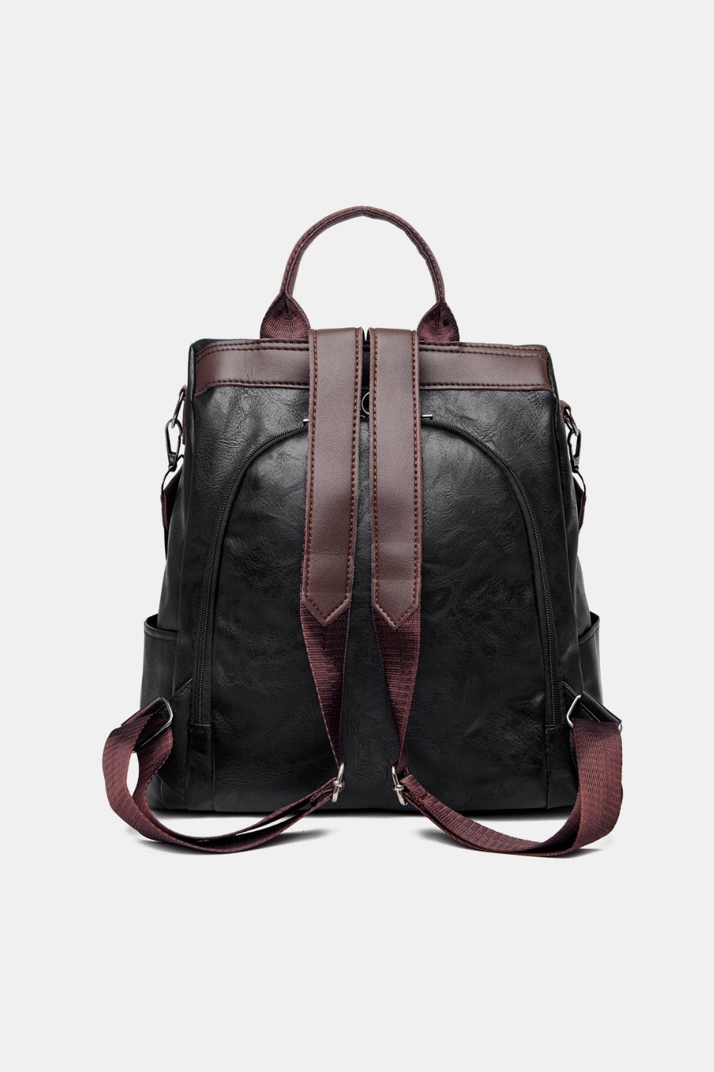 Rustic Leather Backpack