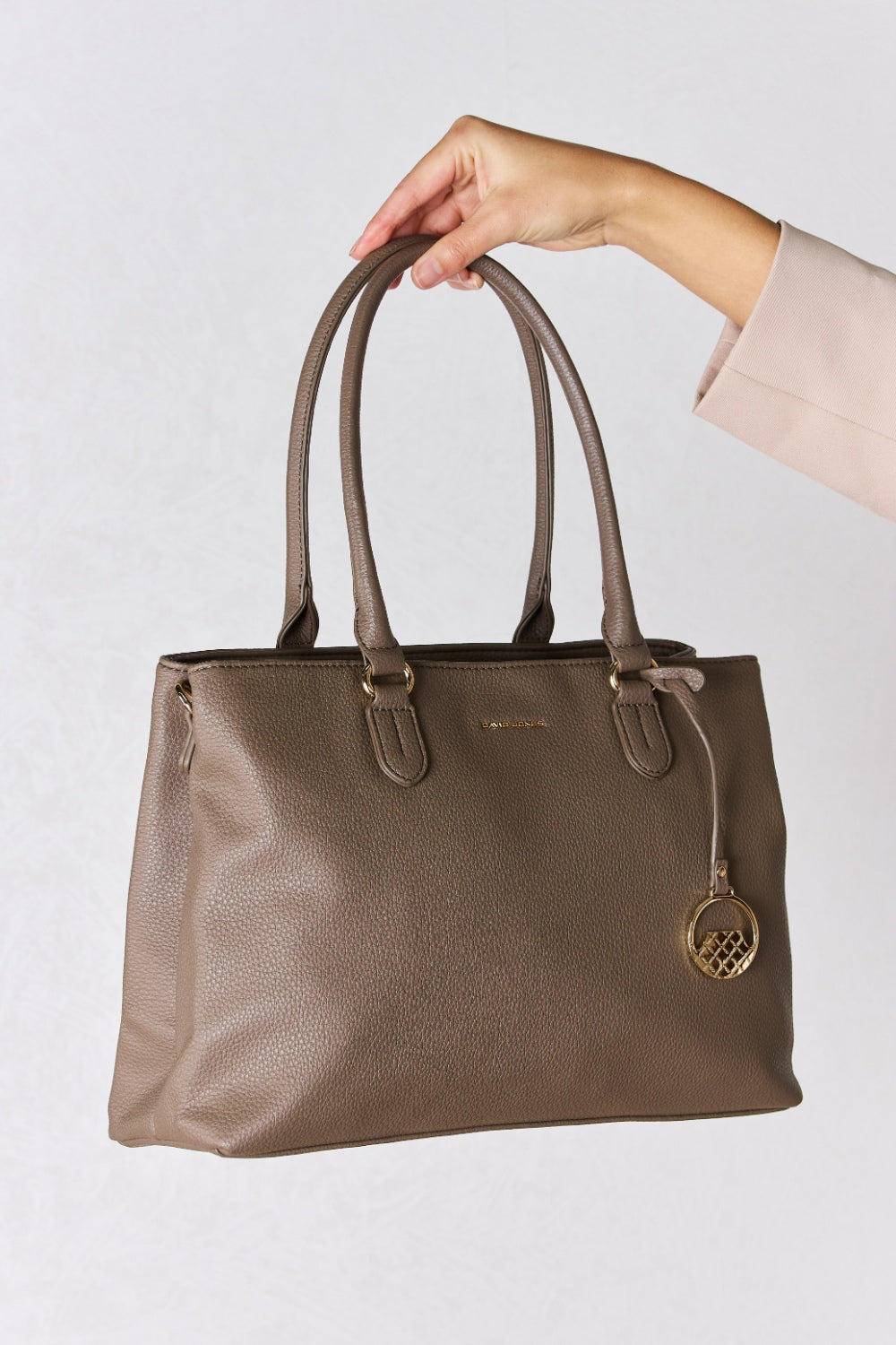 Nia Structured Leather Handbag